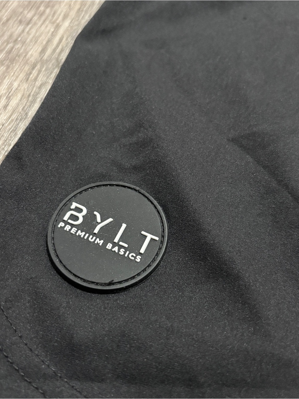BYLT Premium Basics Men’s Black Athletic Shorts Size L Stretch Lightweight - Picture 2 of 9